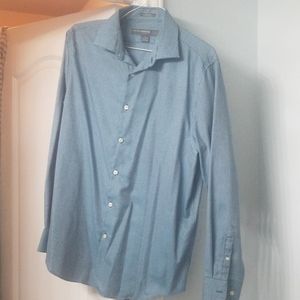 Perry Ellis Portfolio City Fit Casual Dress Shirt
